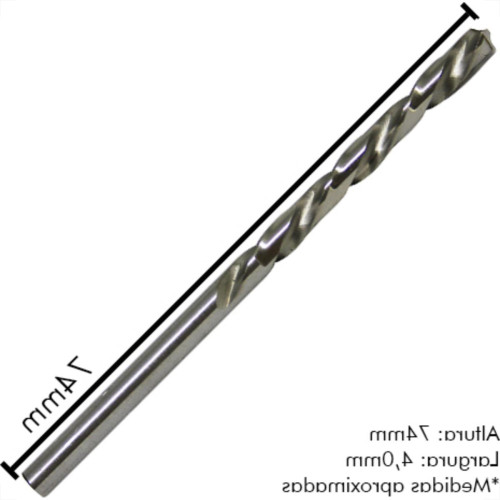 Broca Aco Rapido Irwin 4,0Mm - Kit C/10 Unidades Broca Aco Rapido Irwin 4,0Mm - Kit C/10 Unidades
