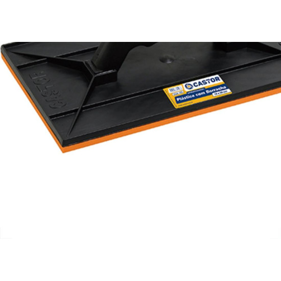 Desempenadeira Pvc Castor C/Borracha 18X30 R.123