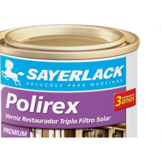 Verniz Sayer.Restaura Mogno Polirex 1/16 = (225ml) Verniz Sayer.Restaura Mogno Polirex 1/16 = (225ml)