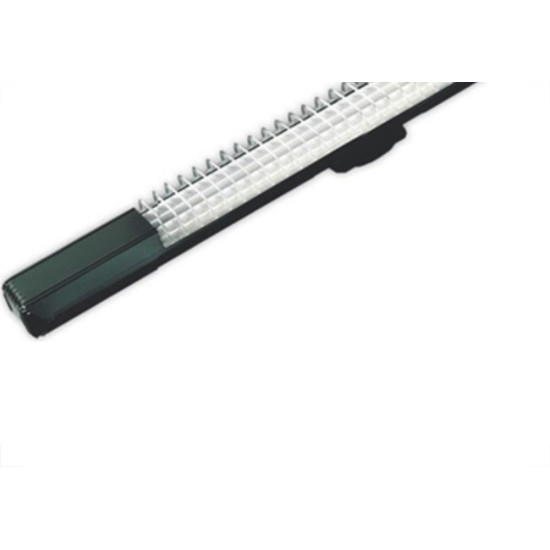 Luminaria Alet P/Fl 2X20 Pr C/Reator Blumena Luminaria Alet P/Fl 2X20 Pr C/Reator Blumena