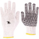 Luva Tricotada Pigmentada Branco Kalipso - Kit C/12 Unidades Luva Tricotada Pigmentada Branco Kalipso - Kit C/12 Unidades
