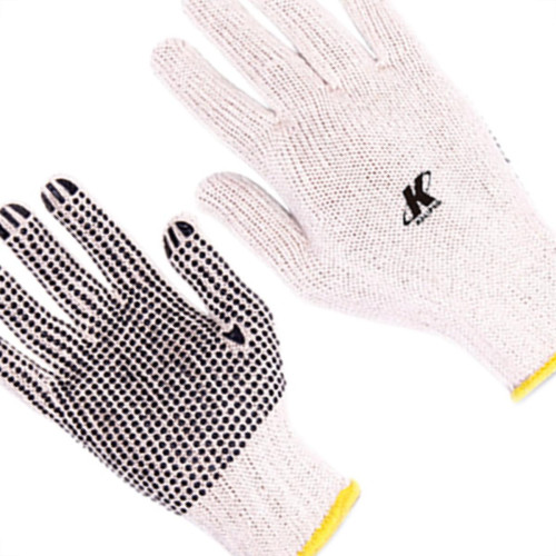 Luva Tricotada Pigmentada Branco Kalipso - Kit C/12 Unidades Luva Tricotada Pigmentada Branco Kalipso - Kit C/12 Unidades