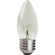Lampada Vela Lisa Clara E27 40X220 Sadokin Lampada Vela Lisa Clara E27 40X220 Sadokin