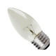 Lampada Vela Lisa Clara E27 40X220 Sadokin Lampada Vela Lisa Clara E27 40X220 Sadokin