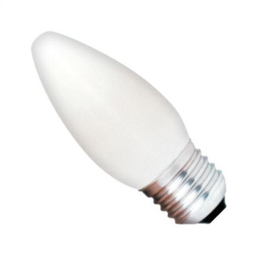 Lampada Vela Lisa Leitosa E27 40X220 Sadok Lampada Vela Lisa Leitosa E27 40X220 Sadok