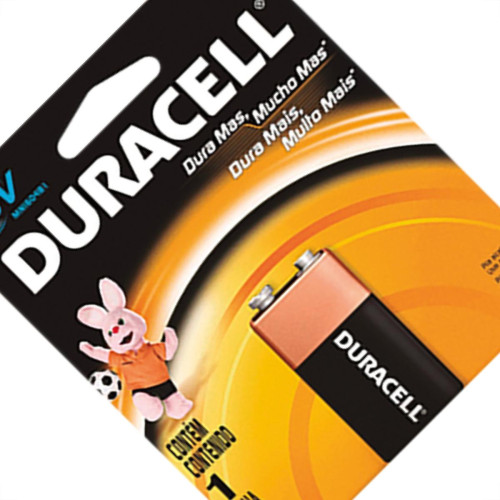 Pilha Alcalina Duracell Bateria 9V Pilha Alcalina Duracell Bateria 9V