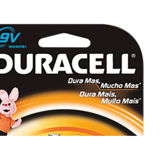 Pilha Alcalina Duracell Bateria 9V Pilha Alcalina Duracell Bateria 9V
