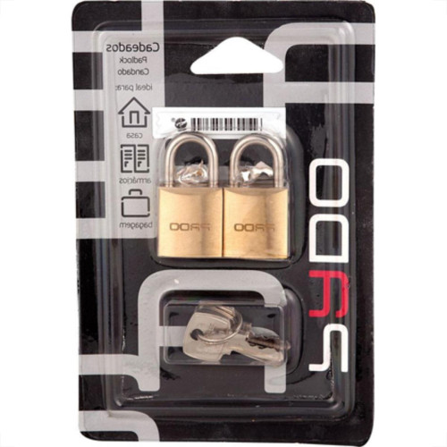 Cadeado Pado Seguranca Igual C/2 Pc 40Mm Cadeado Pado Seguranca Igual C/2 Pc 40Mm