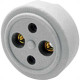 Tomada Polarizada Lumibras 2X30 Nylon 23 - Kit C/10 Unidades