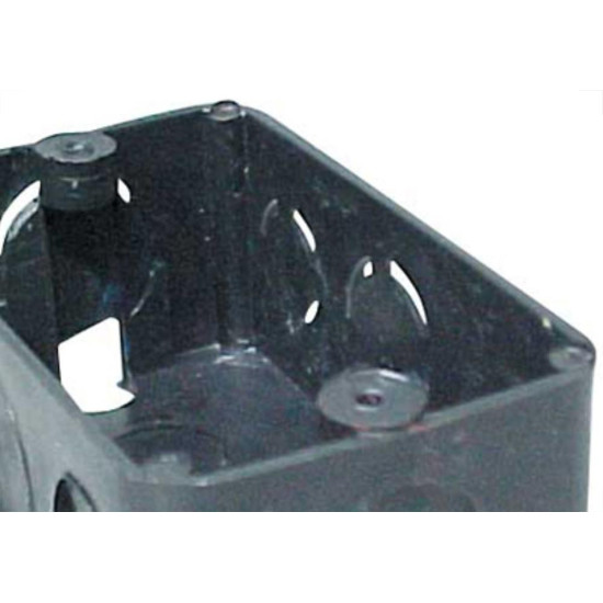 Caixinha Luz Prt Pvc 4X2 Brascom - Kit C/100 Unidades Caixinha Luz Prt Pvc 4X2 Brascom - Kit C/100 Unidades