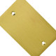 Espelho Placa P/Piso Metal 4X2 Cego Stamplac Espelho Placa P/Piso Metal 4X2 Cego Stamplac