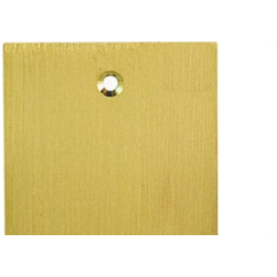Espelho Placa P/Piso Metal 4X2 Cego Stamplac Espelho Placa P/Piso Metal 4X2 Cego Stamplac
