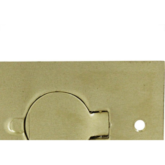 Espelho Placa P/Piso Metal 4X2 1 Tomada Red Stamplac Espelho Placa P/Piso Metal 4X2 1 Tomada Red Stamplac