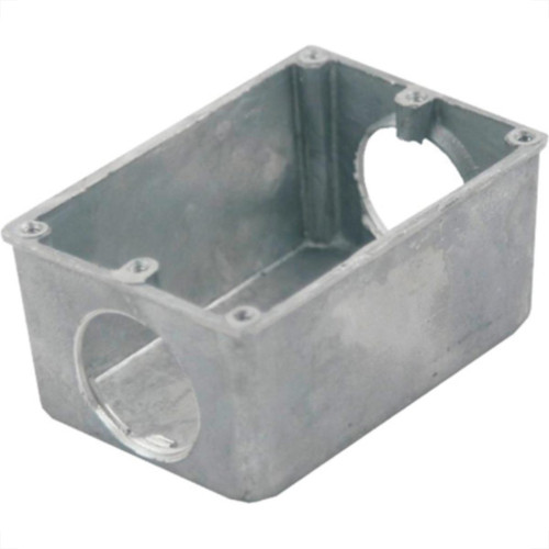 Caixa Piso 4X2 Aluminio Baixa 3/4 2Saidas