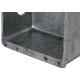 Caixa Piso 4X4 Aluminio Alta 3/4 2Saidas