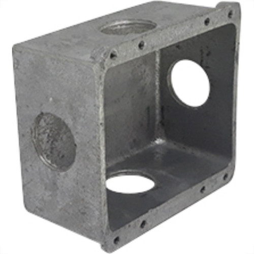 Caixa Piso 4X4 Aluminio Baixa 3/4 4Saidas