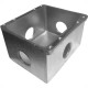 Caixa Piso 4X4 Aluminio Alta 3/4 4Saidas