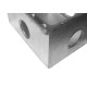 Caixa Piso 4X4 Aluminio Alta 3/4 4Saidas