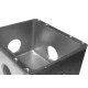 Caixa Piso 4X4 Aluminio Alta 3/4 4Saidas