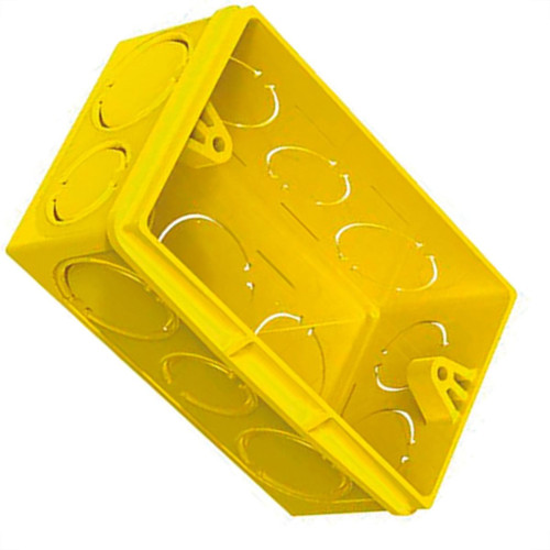 Caixinha Luz Amar.Tigreflex 4X2 - Kit C/24 Unidades Caixinha Luz Amar.Tigreflex 4X2 - Kit C/24 Unidades