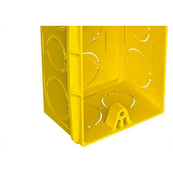 Caixinha Luz Amar.Tigreflex 4X2 - Kit C/24 Unidades Caixinha Luz Amar.Tigreflex 4X2 - Kit C/24 Unidades