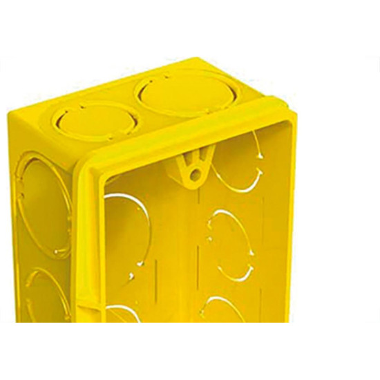 Caixinha Luz Amar.Tigreflex 4X2 - Kit C/24 Unidades Caixinha Luz Amar.Tigreflex 4X2 - Kit C/24 Unidades