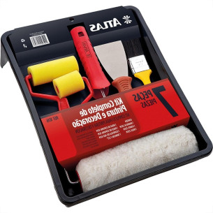 Kit P/Pintura Atlas La C/7Pc 1016