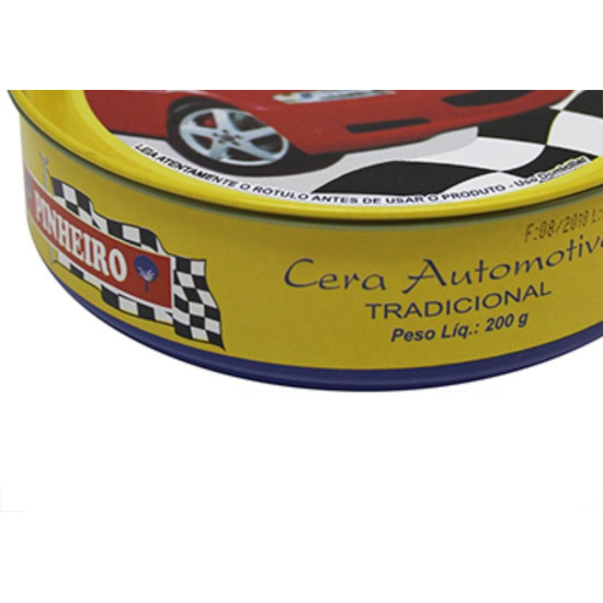 Cera Automotiva Pinheiro 200Gr Cera Automotiva Pinheiro 200Gr