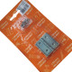 Dobradica Silvana Zincado 850 Blist 1.1/2 C/3 Dobradica Silvana Zincado 850 Blist 1.1/2 C/3