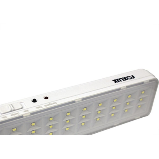 Luminaria Emergencia Bivolt 30 Leds Foxlux