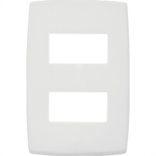 Espelho Placa Pial Plus 4X2 2Mod Paral 618506