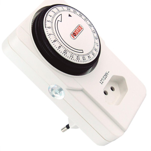Timer Tempor.Foxlux Analogico Bivolt 01 Timer Tempor.Foxlux Analogico Bivolt 01