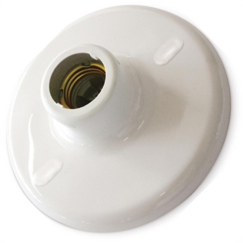 Plafon Decora Pvc Blumenau Branco Soquete Porc. Plafon Decora Pvc Blumenau Branco Soquete Porc.