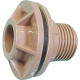 Adaptador C/Flange Pvc Tigre 2 Marrom Adaptador C/Flange Pvc Tigre 2 Marrom