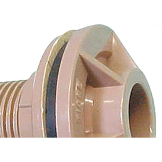 Adaptador C/Flange Pvc Tigre 2 Marrom Adaptador C/Flange Pvc Tigre 2 Marrom