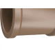 Luva Tigre PVC Liso Liso 2 Marrom