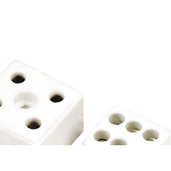 Conector Foxlux Porcelana 16Mm Bif - Kit C/50 Unidades Conector Foxlux Porcelana 16Mm Bif - Kit C/50 Unidades