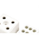 Conector Foxlux Porcelana 16Mm Bif - Kit C/50 Unidades Conector Foxlux Porcelana 16Mm Bif - Kit C/50 Unidades
