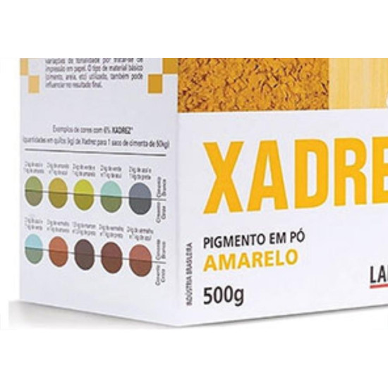 Po Xadrez Amarelo 500Gr.. Po Xadrez Amarelo 500Gr..