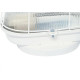 Kit C/3 - Luminaria Tartaruga Ferro/Vidro Branco Jr Ilum