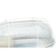 Kit C/3 - Luminaria Tartaruga Ferro/Vidro Branco Jr Ilum