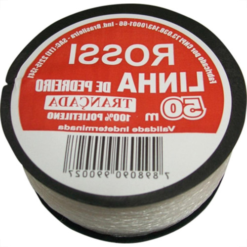 Linha Pedreiro Rossi Trançada C/ 50Mt - Kit C/12 Unidades Linha Pedreiro Rossi Trançada C/ 50Mt - Kit C/12 Unidades