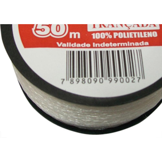 Linha Pedreiro Rossi Trançada C/ 50Mt - Kit C/12 Unidades Linha Pedreiro Rossi Trançada C/ 50Mt - Kit C/12 Unidades