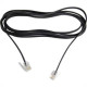 Cabo P/Fone Jack/Jack Rj11 5Mt Pr Cabo P/Fone Jack/Jack Rj11 5Mt Pr