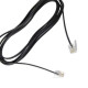 Cabo P/Fone Jack/Jack Rj11 5Mt Pr Cabo P/Fone Jack/Jack Rj11 5Mt Pr