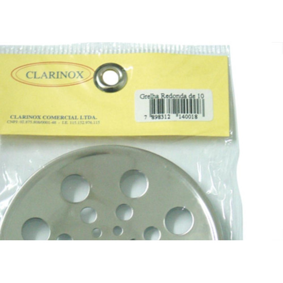 Grelha Inox Red 10 Rotatoria Clarinox Grelha Inox Red 10 Rotatoria Clarinox