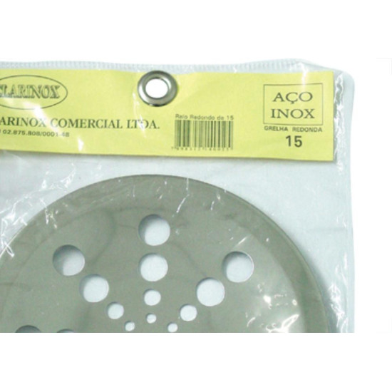 Grelha Inox Red 15 Rotatoria Clarinox Grelha Inox Red 15 Rotatoria Clarinox