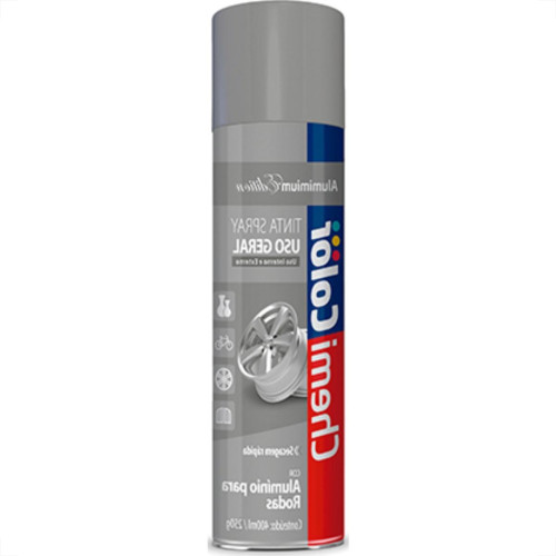 Spray Chemicolor Geral Aluminio Rodas 400Ml