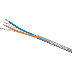 Fio Fone 02Pares Megatron C/200Mt