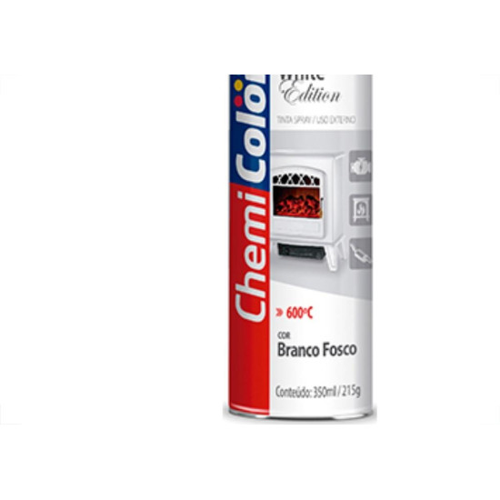 Spray Chemicolor Alta Temp.Branco 350Ml Spray Chemicolor Alta Temp.Branco 350Ml